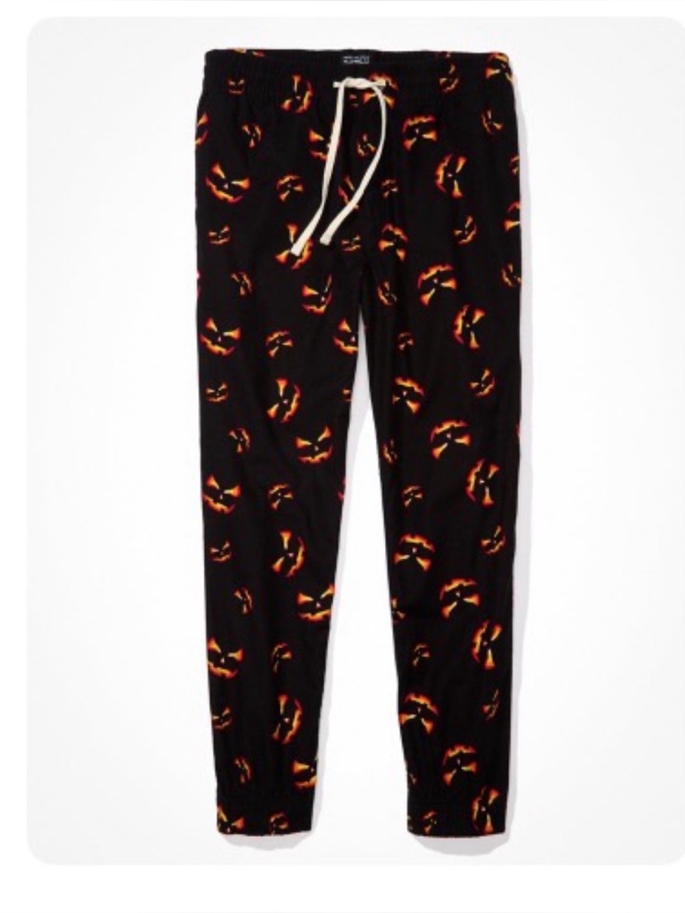 American Eagle Halloween Flannel Jogger